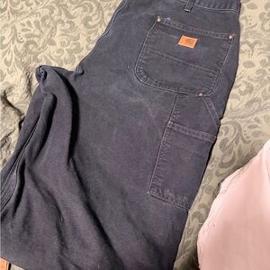 Carhartt Men's DOUBLE KNEE RIVETS DUNGAREE